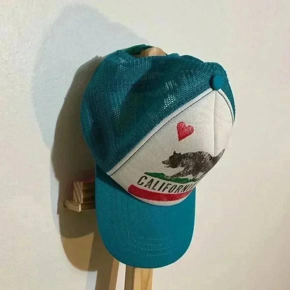 Billabong trucker hat/ California love blue, one size - Picture 2 of 6